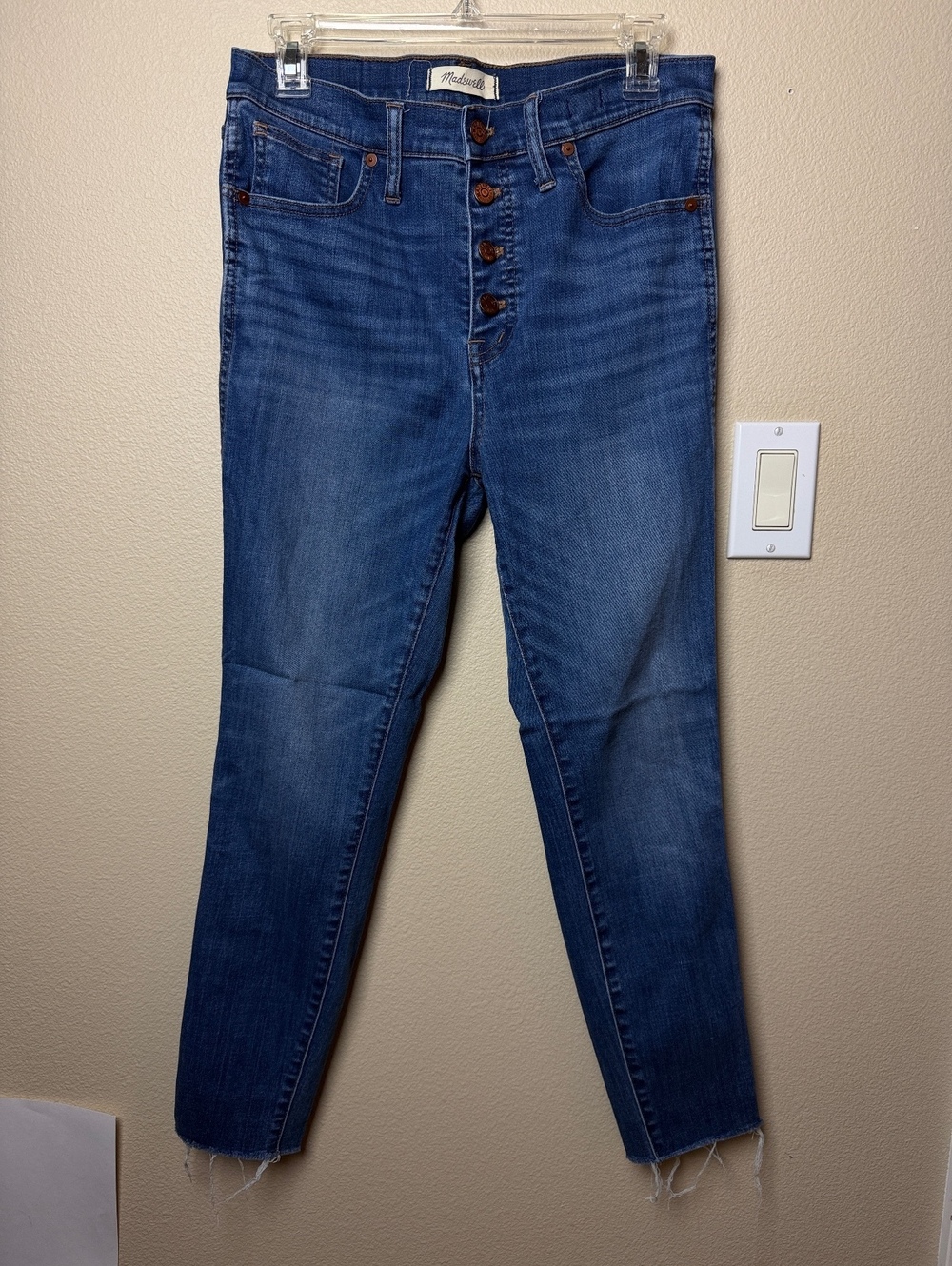 Madewell Jeans: 10” High Rise Skinny Crop Button Fly | Size 29 [COPY]